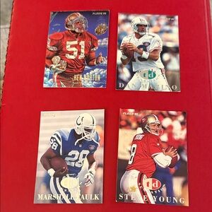 Fleer Football Trading Cards Set